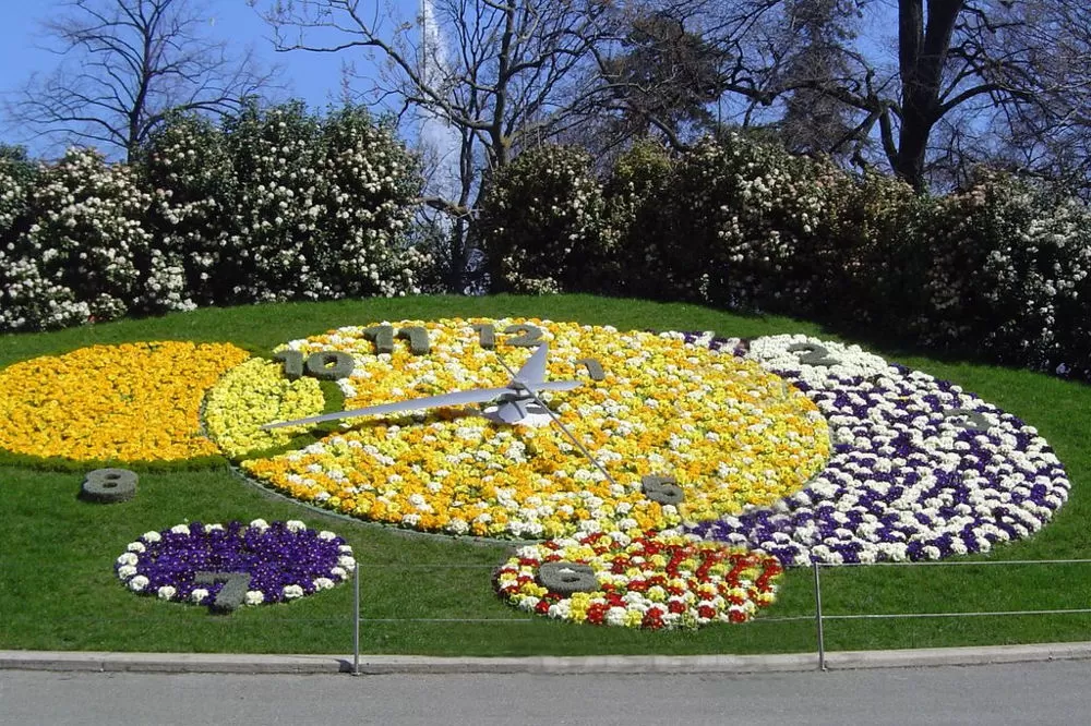 Virágóra, Genf