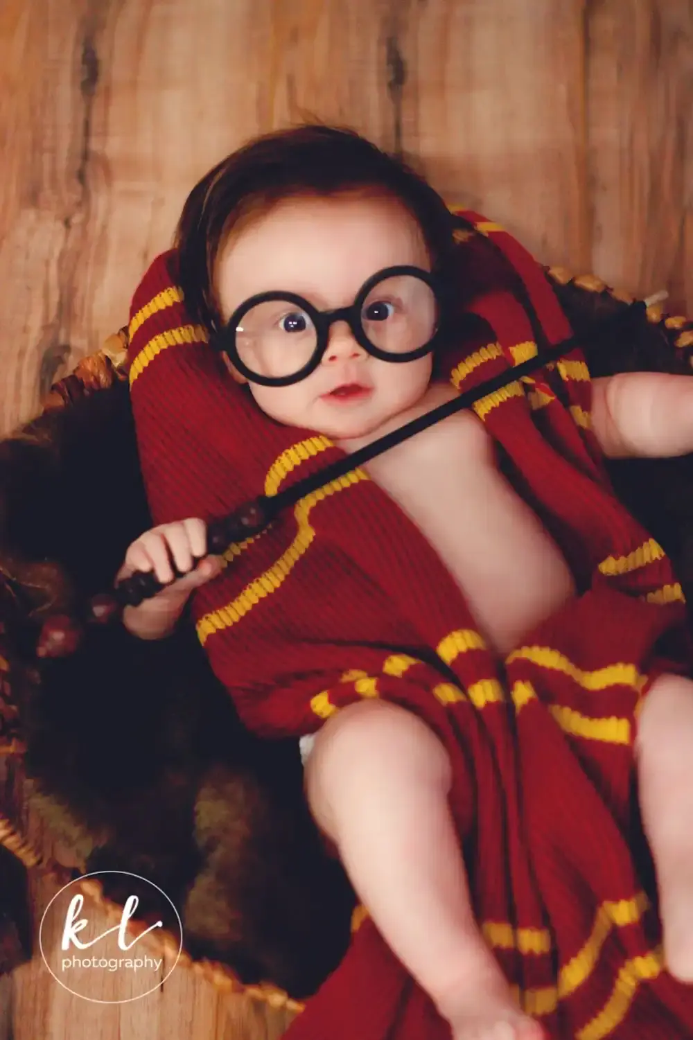 Harry Potter-fotósorozat kisbabával