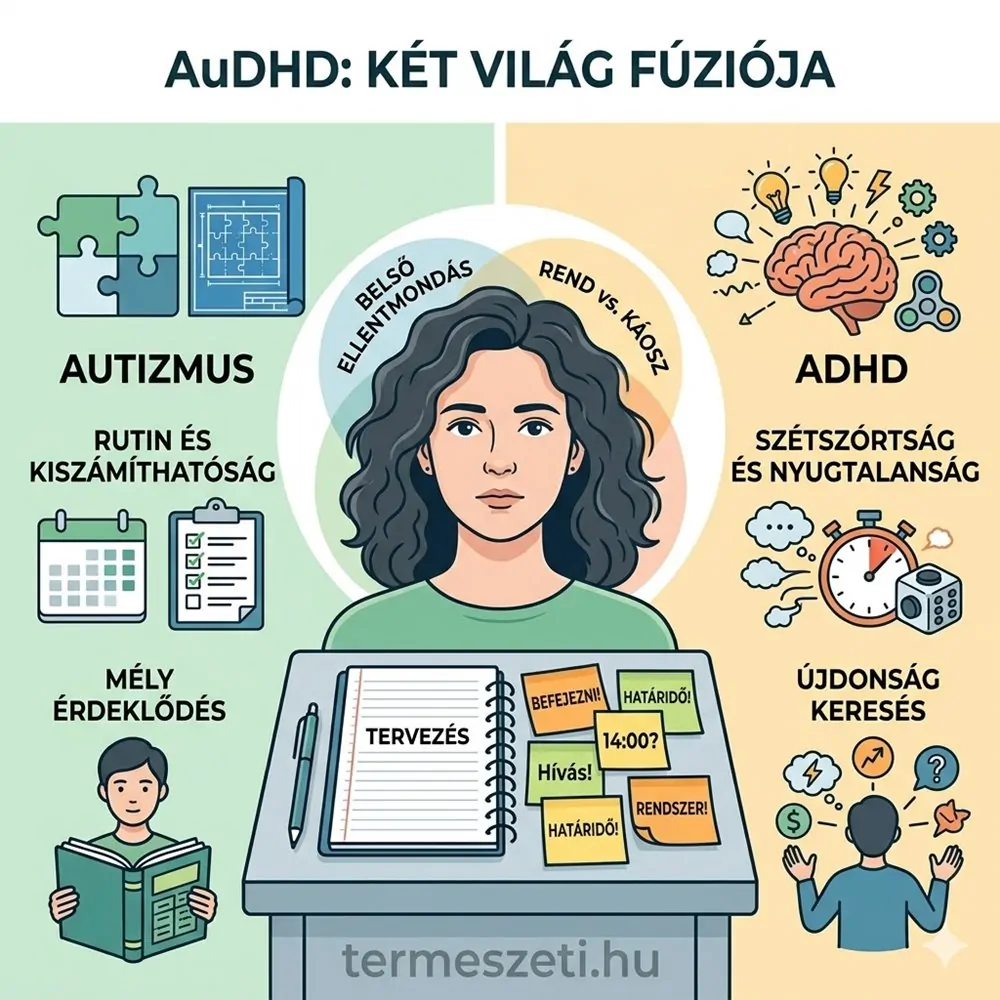 AuDHD: amikor az autizmus és az ADHD együtt egészen más arcot mutat