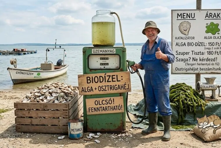 Olcsó biodízel algából és osztrigahéjból? Egy új módszer felboríthatja a képletet