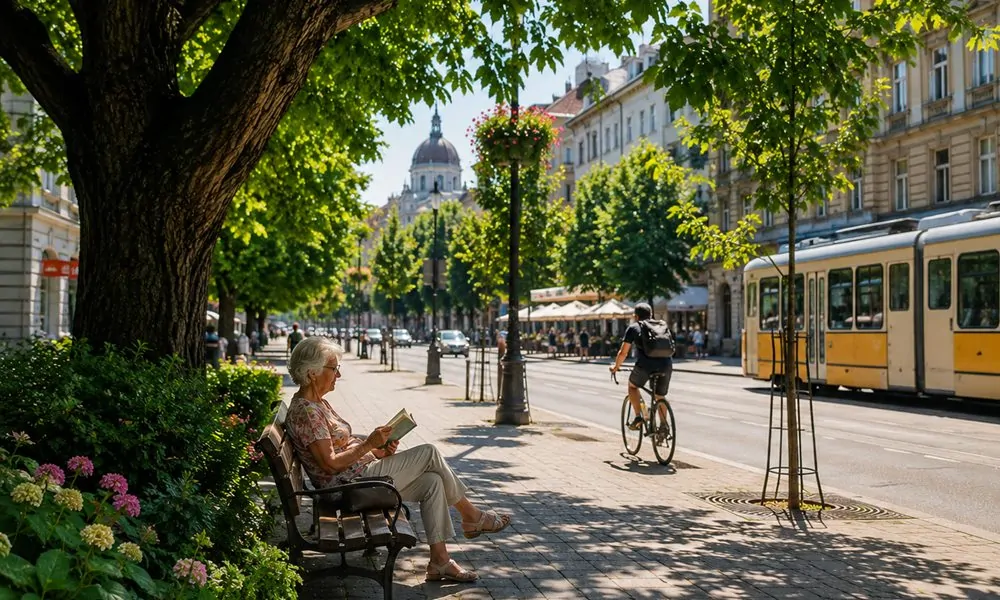 A fa, amely légkondi nélkül is lehűti az utcát