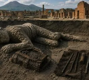 Nem mindenki menekült Pompejiben
