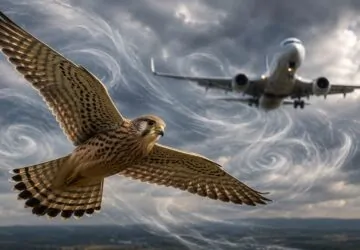 Egy apró sólyom tud valamit a turbulenciáról