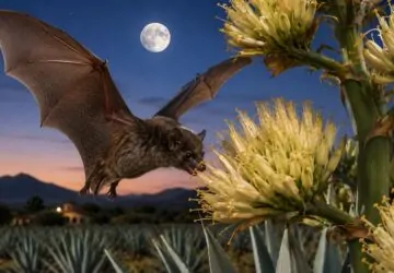 Tequila beporzó denevérek