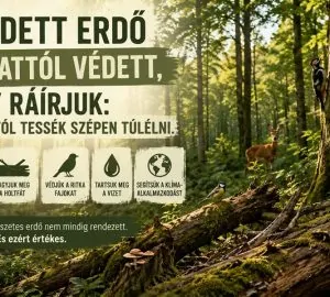 A védett erdő nem attól védett, hogy ráírjuk