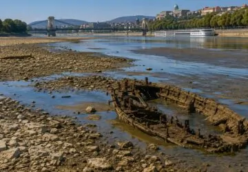 Visszahúzódik a Duna, és előbújik a múlt