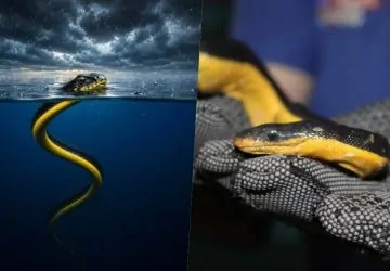 Apró rákok kapaszkodtak tengeri kígyókra